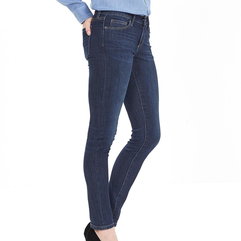 NWT For The Repubic: 6/27 Medium Blue Denim Jeans - Picture 4 of 7